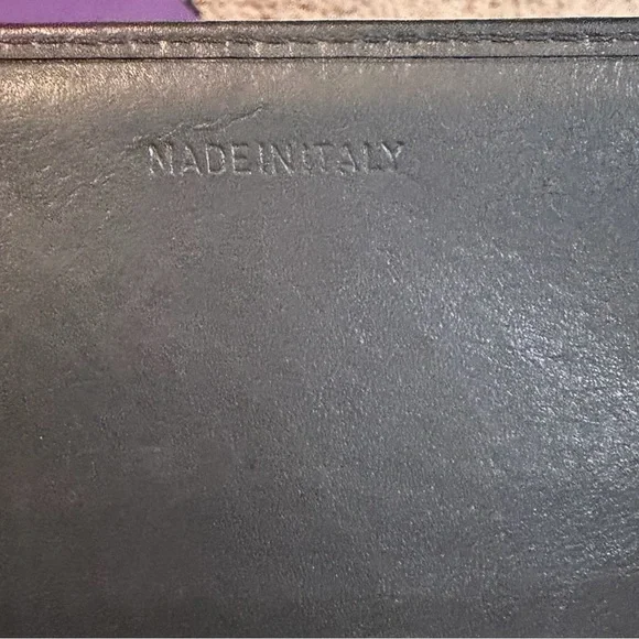 Prada Charcoal Leather Wallet - Picture 4 of 6